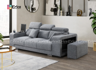 S902 - 3 SEATER SOFA WITH STOOL