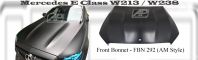 Mercedes E Class W213 Front Bonnet (AM Style) (Carbon Fibre / Forged Carbon / FRP Material) 