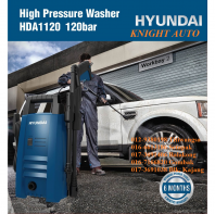 Hyundai HDA1120 Hign Pressure Cleaner 120Bar 1500w ID 35998