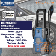 Hyundai HDM6160 High Pressure Cleaner 170Bar 2300W ID 35999