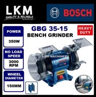 GBG 35-15 GBG35-15 Double Wheel Bench Grinder Machine Stone Polishing Power Tools Mesin Pengisar