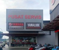 *Yamaha Motorcycles Service Centre* Signboard | 3D EG LED Box Up Signboard | Outdoor Building Signboard Design Specialist Selangor | ƣװ