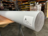 Mitsubishi Polyester PET Tx Rod Grey - Durable 90mm Diameter Rod for Industrial Applications | 1m Length