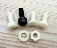 Custom Glass Fiber Reinforced Polyamide MXD6 (Reny) Screw/Nut/Washer   High-Performance, Durable, and Lightweight