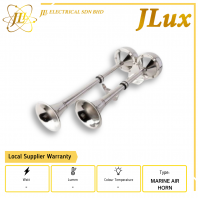 JLUX STAINLESS STEEL MARINE OFFSHORE AIR HORN [12V/24V] [42W/84W] [SINGLE/DOUBLE]