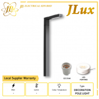 JLUX AT-1060 2X6 3METERS L OUTDOOR GARDEN DECORATION POLE LIGHT [E27/E40/PHILIPS LED FORTIMO DISK ]