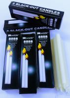 BLACK OUT LONG WHITE CANDLE LILIN PUTIH 6 IN 1 8888 RONSON