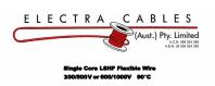 ELECTRA CABLE Single Core LSHF Flexible Wire 300/500v OR 600/1000V 90DEG ELECTRA CABLE Single Core LSHF Flexible Wire 300/500v OR 600/1000V 90DEG