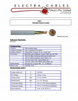 ELECTRA CABLE 300/500V YSLY-OZ/-JZ (PVC Flexible Control Cable) ELECTRA CABLE 300/500V YSLY-OZ/-JZ (PVC Flexible Control Cable)