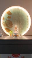 Altar Glass_Guan Yin_Xin Jing