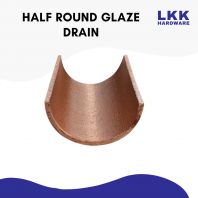 HALF ROUND GLAZE DRAIN / LONGKANG TANAH