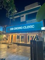 DR CHONG CLINIC 3D LED BOX UP SIGNBOARD WITH LED LIGHT FRAME AT INDERA MAHKOTA PAHANG MALAYSIA