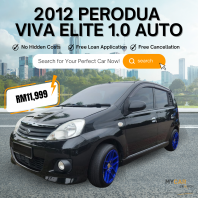 2012 PERODUA VIVA ELITE 1.0  AUTO