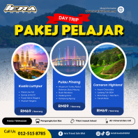 PAKEJ PELAJAR DAY TRIP PAKEJ PELAJAR DAY TRIP