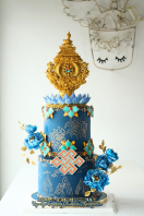 Tibetan Thangka Buddhism Cake