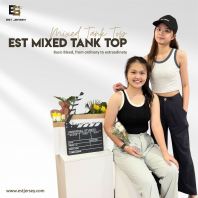 EST WOMEN MIXED TANK TOP