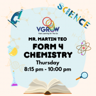 F4 Chemistry Online Live Class (English)