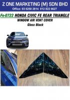 Fe-0722 honda civic fe rear triangle window air vent cover