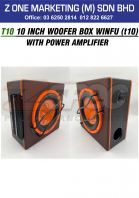 T10 10 INCH WOOFER BOX WINFU (t10)