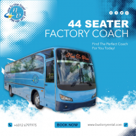 factory bus rental USJ 21