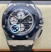 TK Factory Audemars Piguet Royal Oak Offshore Chronograph 26401PO.00.A018CR.01 44mm Steel Rubber Strap Black Dial