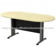 8 ft Manageable Oval Conference Table OFTOE24