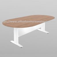 8 ft Modern Oval Shaped Meeting Table OFIM02M2412