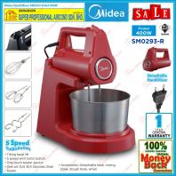 Midea Stand Mixer SM0293 Red (400w) Midea Stand Mixer SM0293 Red (400w)