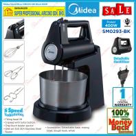 Midea Stand Mixer SM0293 BK (400w) Midea Stand Mixer SM0293 BK (400w)