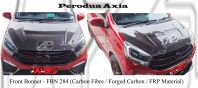 Perodua Axia Front Bonnet (Carbon Fibre / Forged Carbon / FRP Material) 