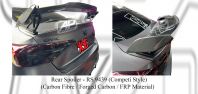 Honda Civic FE 2022 Competi Style Rear Spoiler (Carbon Fibre / Forged Carbon / FRP Material) 